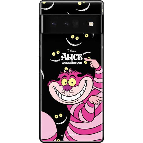 Disney Alice in Wonderland Cheshire Cat Google Pixel 6 Pro Skin
